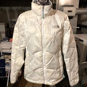 Women’s White NorthFace Coat